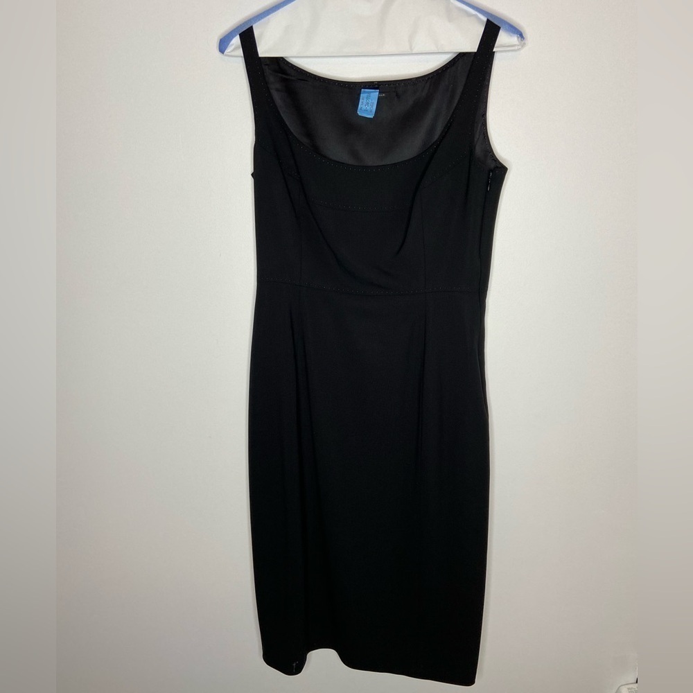 Elie Tahari Size 6 Dress 95% Virgin Wool 5% Elastane  Lining 95% Silk 5%Elastane